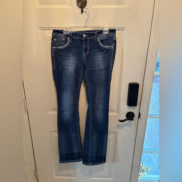 Grace in LA Embellished Jeans size 30 - Picture 2 of 6